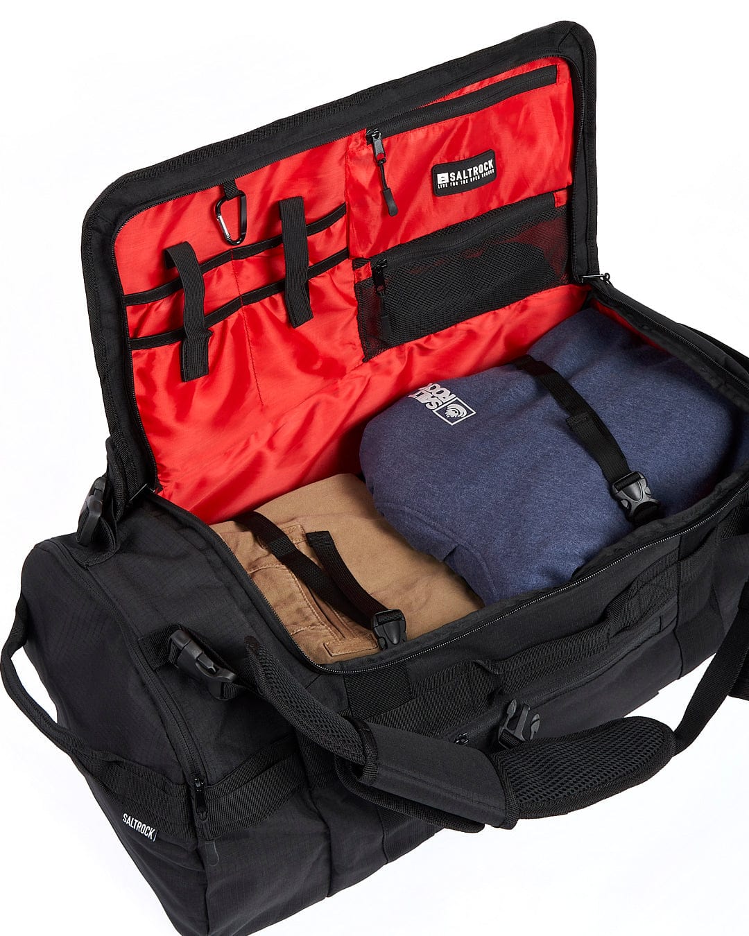 The Saltrock Mission - Holdall - Black duffel bag.