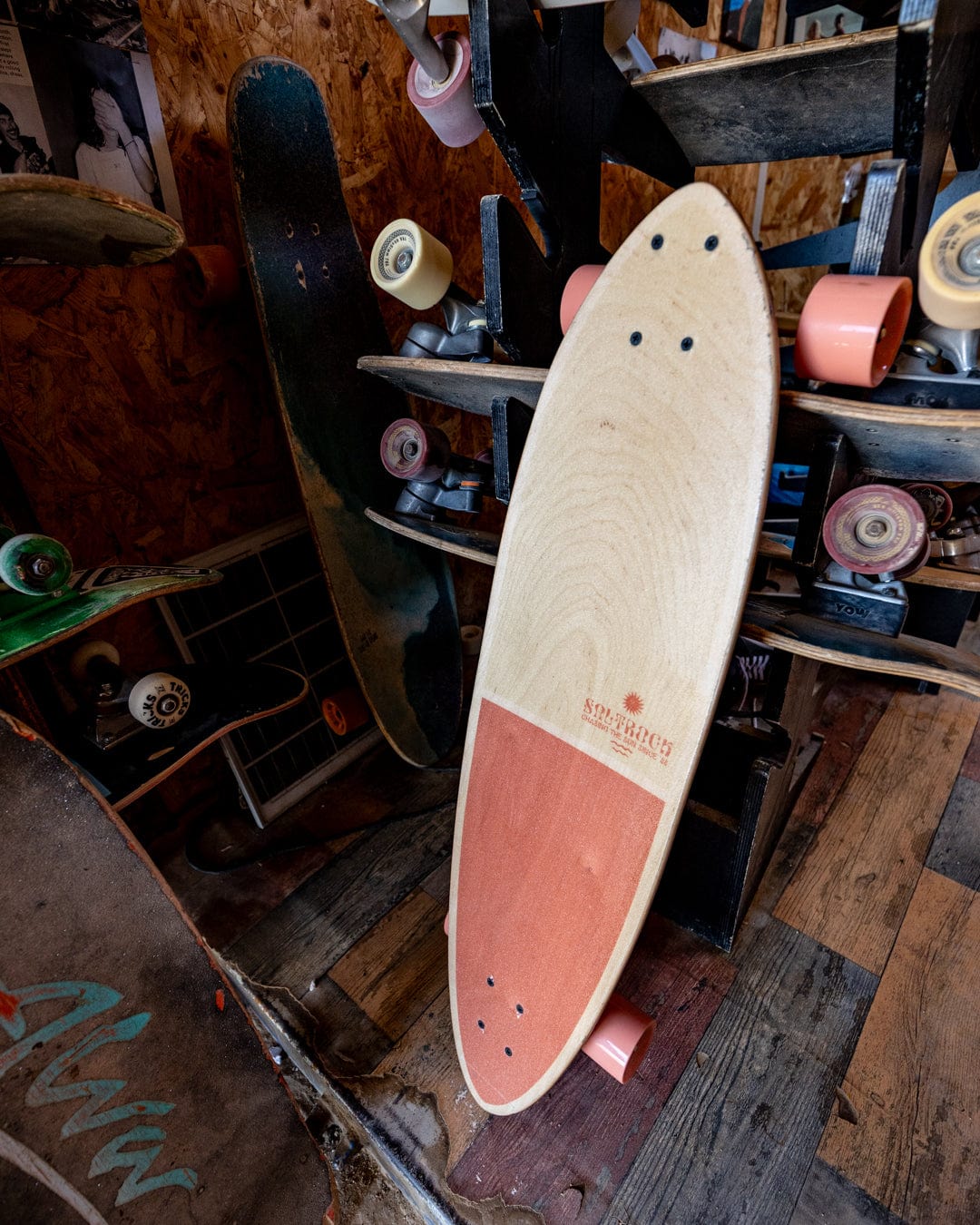 Equinox - Longboard - Coral