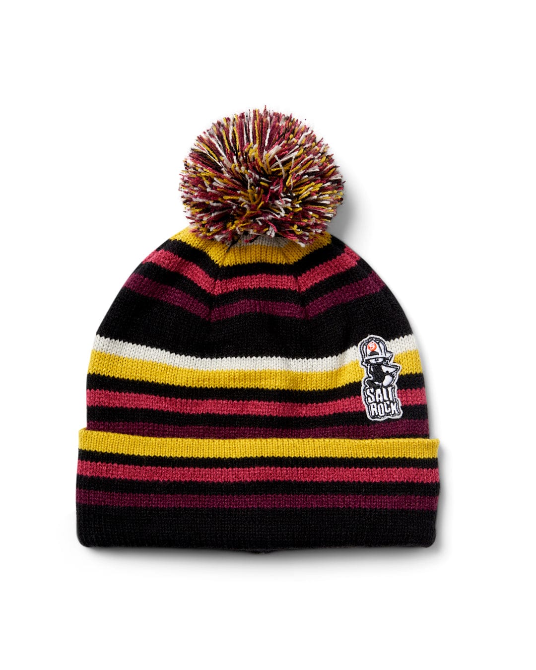 Now Stripe Bobble Hat