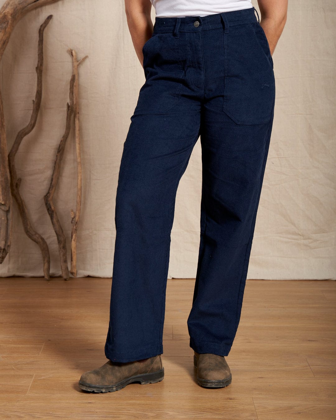 Ogden Cord Straight Leg Cord Trousers