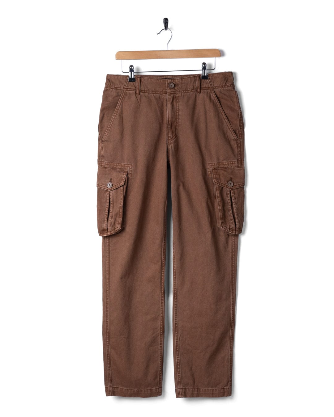Godrevy 2 - Mens Cargo Trousers - Brown