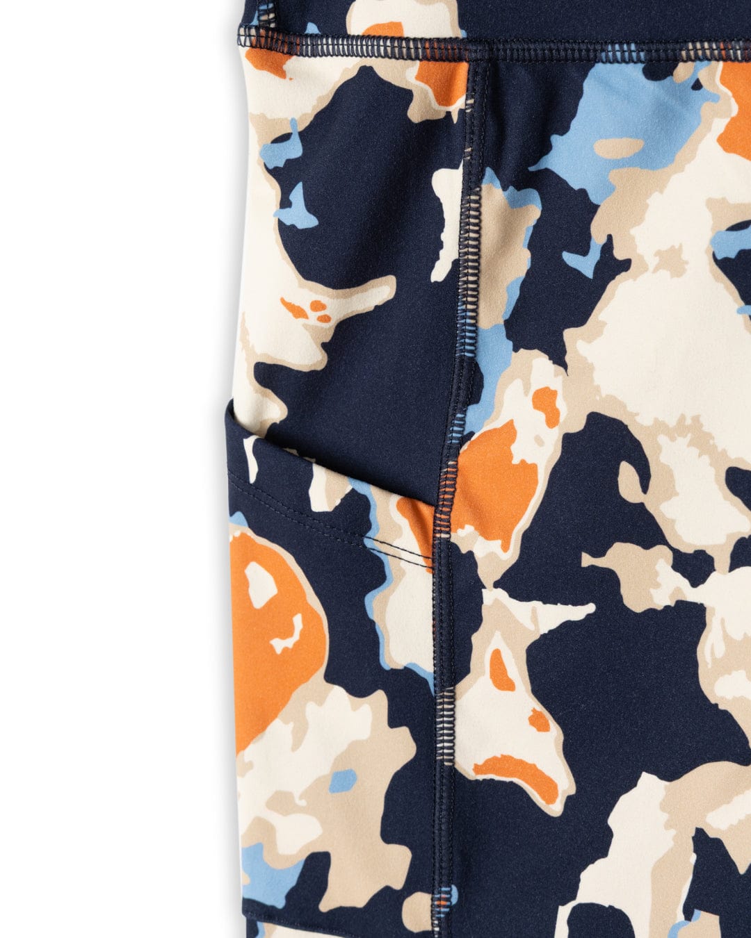 Folie - Kids Leggings - Blue/Orange