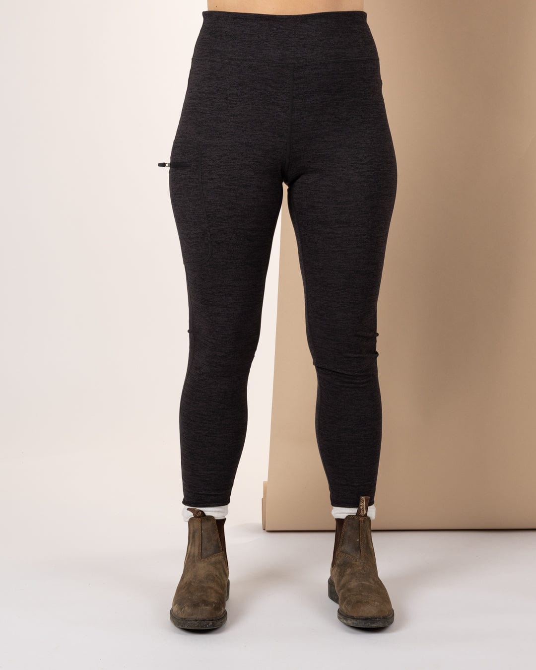 Trek - Womens 4 Way Stretch Outdoor Leggings - Dark Grey