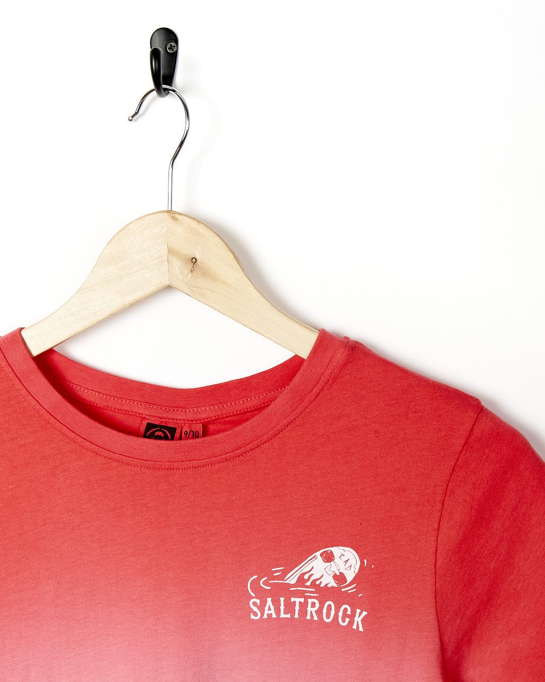 A Rad Skate - Kids Dip Die Short Sleeve T-Shirt - Teal with the word Saltrock on it.