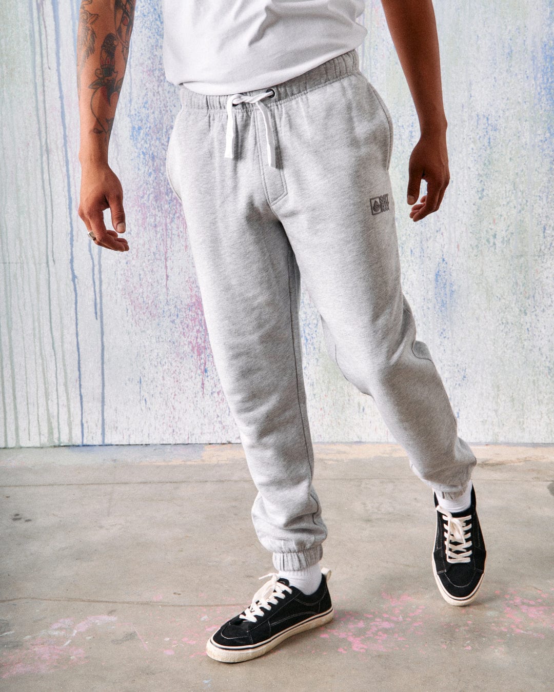 Baggy Boy Jogging Bottoms Cuffed Mens Baggy Jogging Bottoms