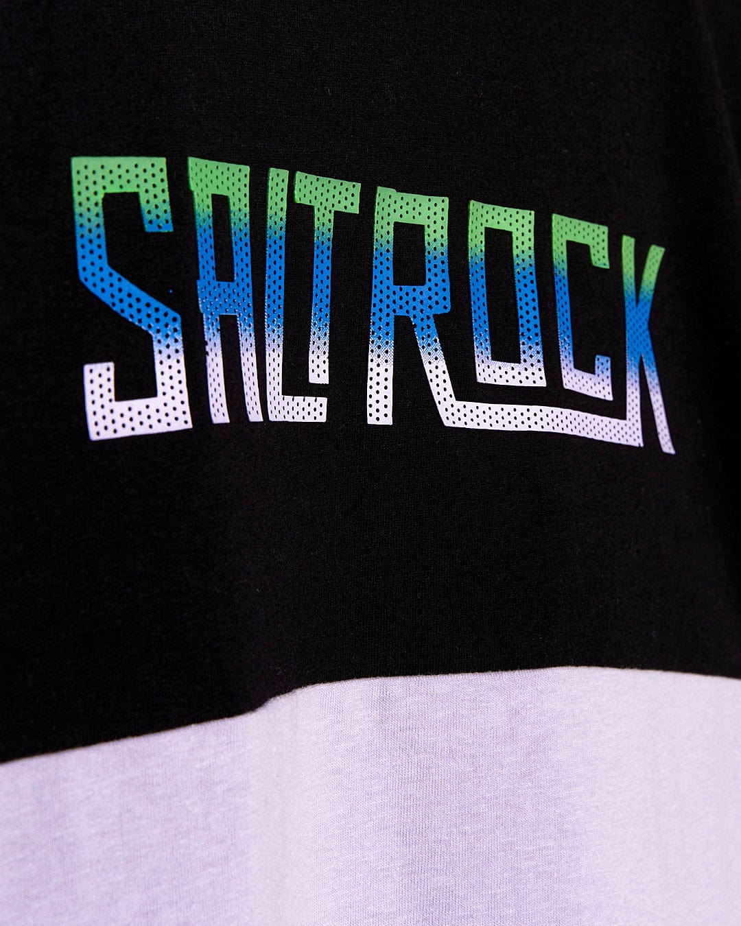 A Saltrock Samarria Tex - Kids Short Sleeve T-Shirt - Light Purple with the word saltrock on it.