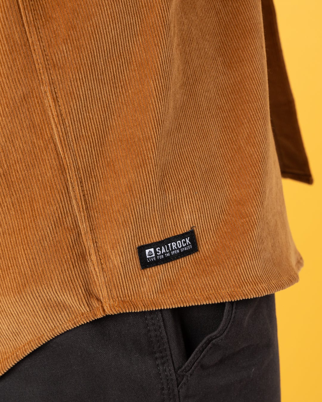 Lyon - Mens Corduroy Shirt - Tan