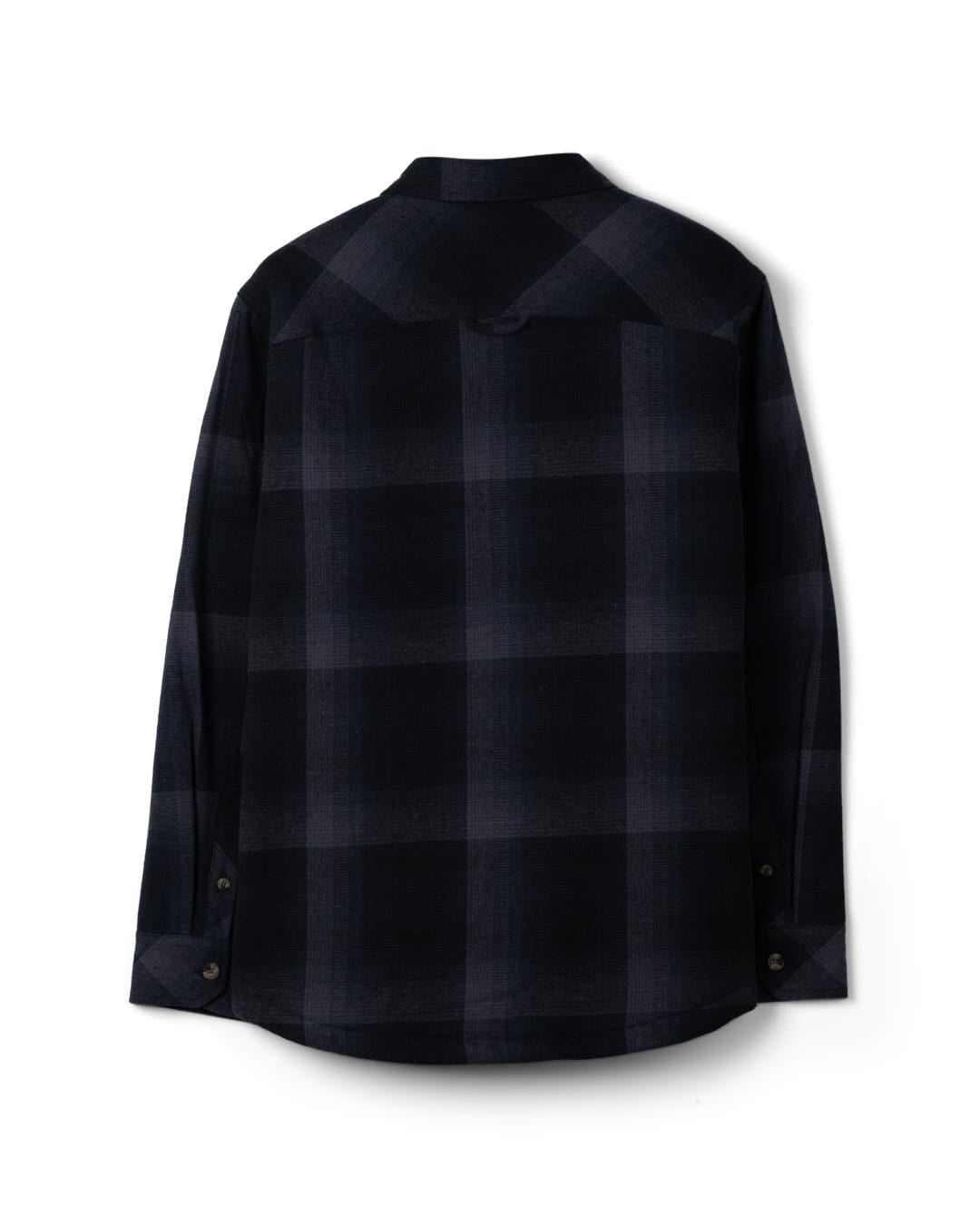 Woody Mens Borg Lined Shacket In Dark Blue