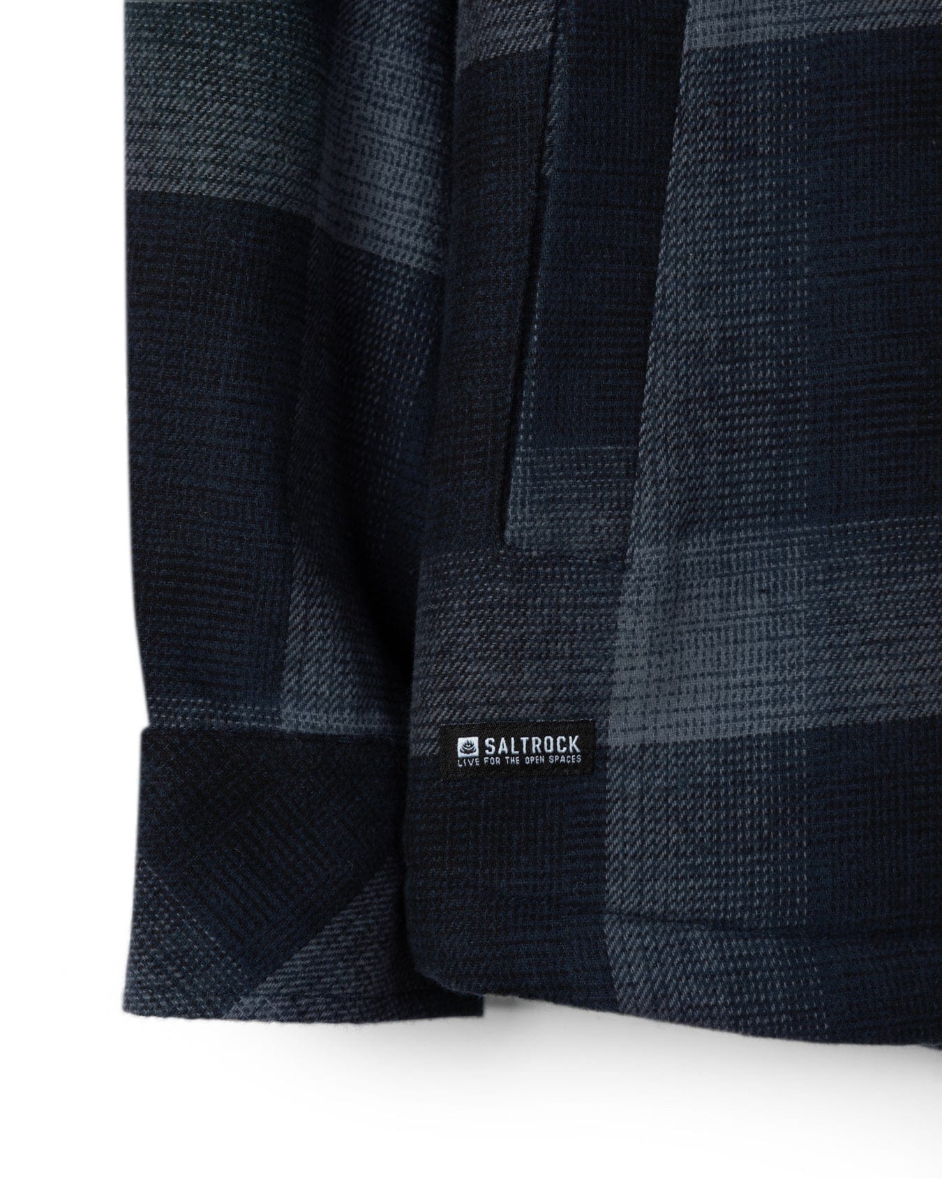 Woody - Mens Sherpa Lined Shacket - Blue