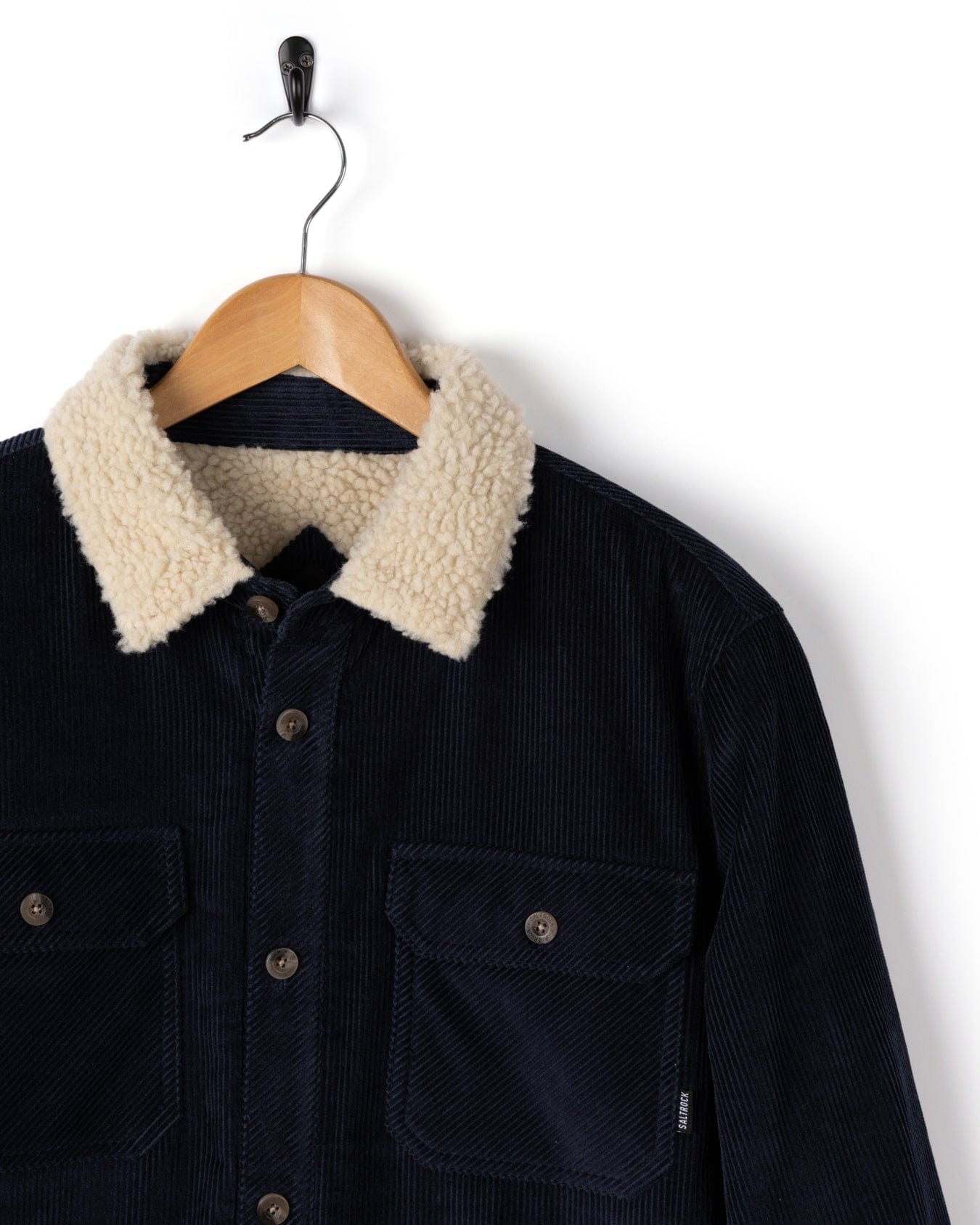 Zeke 2 - Mens Corduroy Shacket - Blue