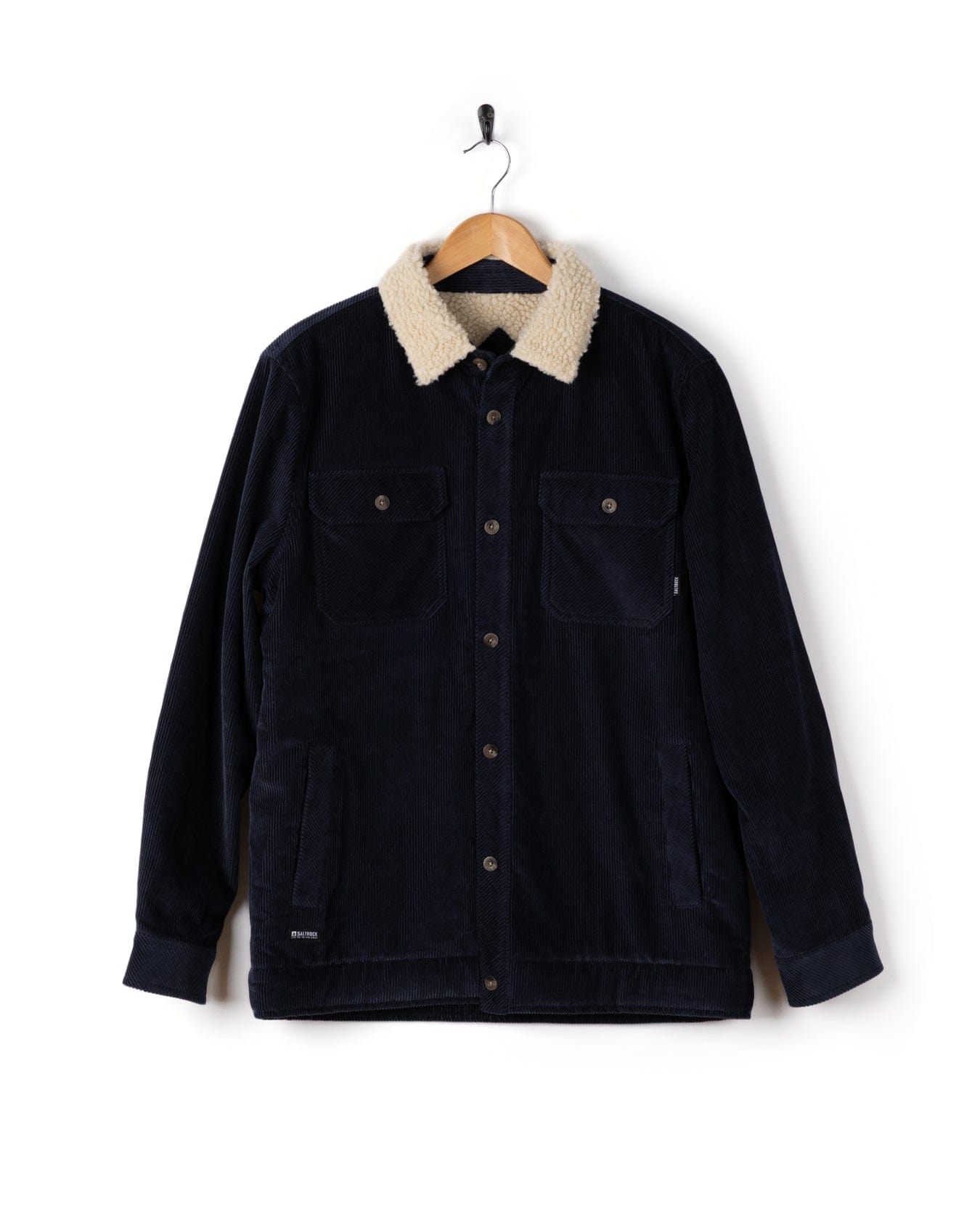 Zeke 2 - Mens Corduroy Shacket - Blue