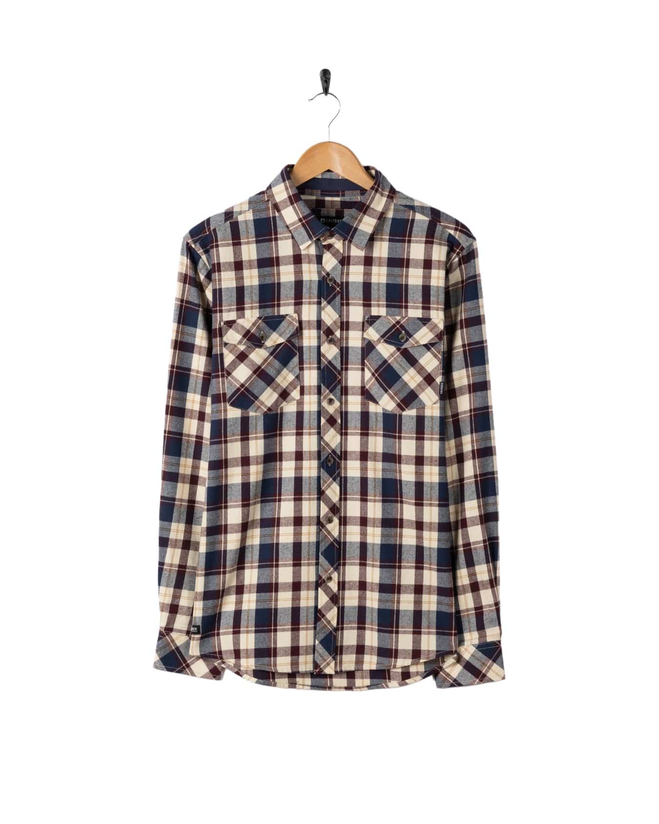 Miles - Mens Flannel Shirt - Purple Check