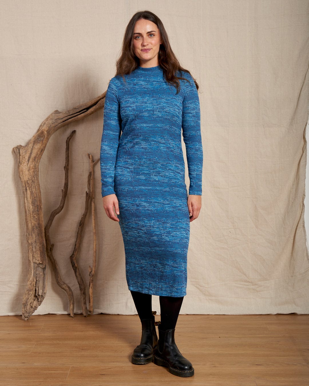 Space Dye Brooklyn Midi Dress