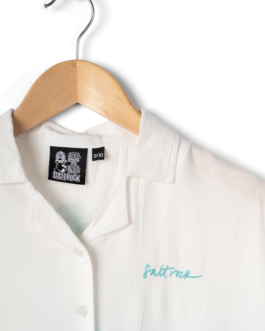 Shelby - Kids Front Knot Shirt - Turquoise