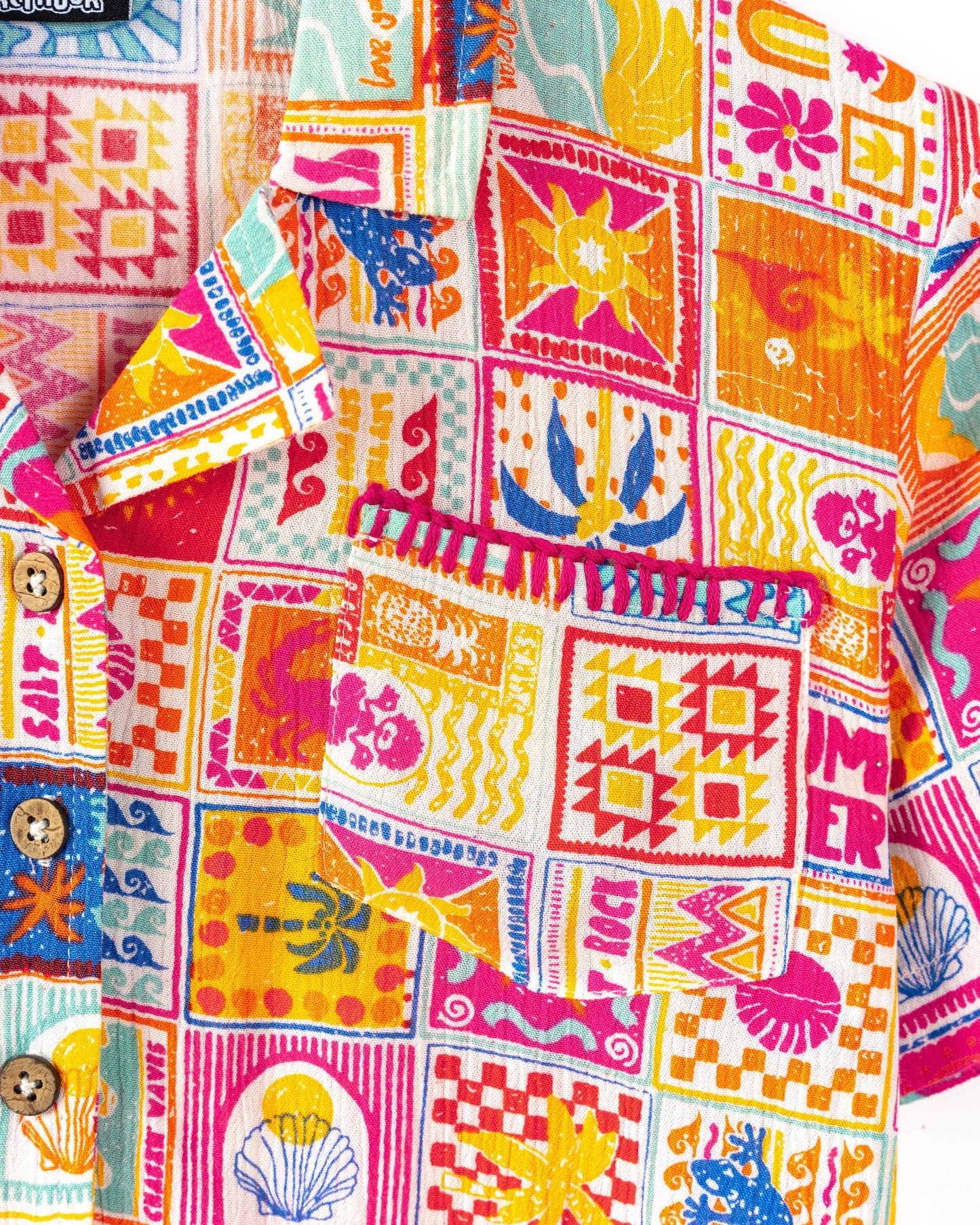 Tiles - Kids Shirt - Multi