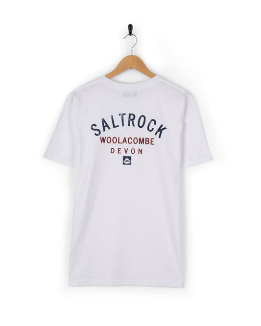 Location Woolacombe - Mens T-Shirt - White