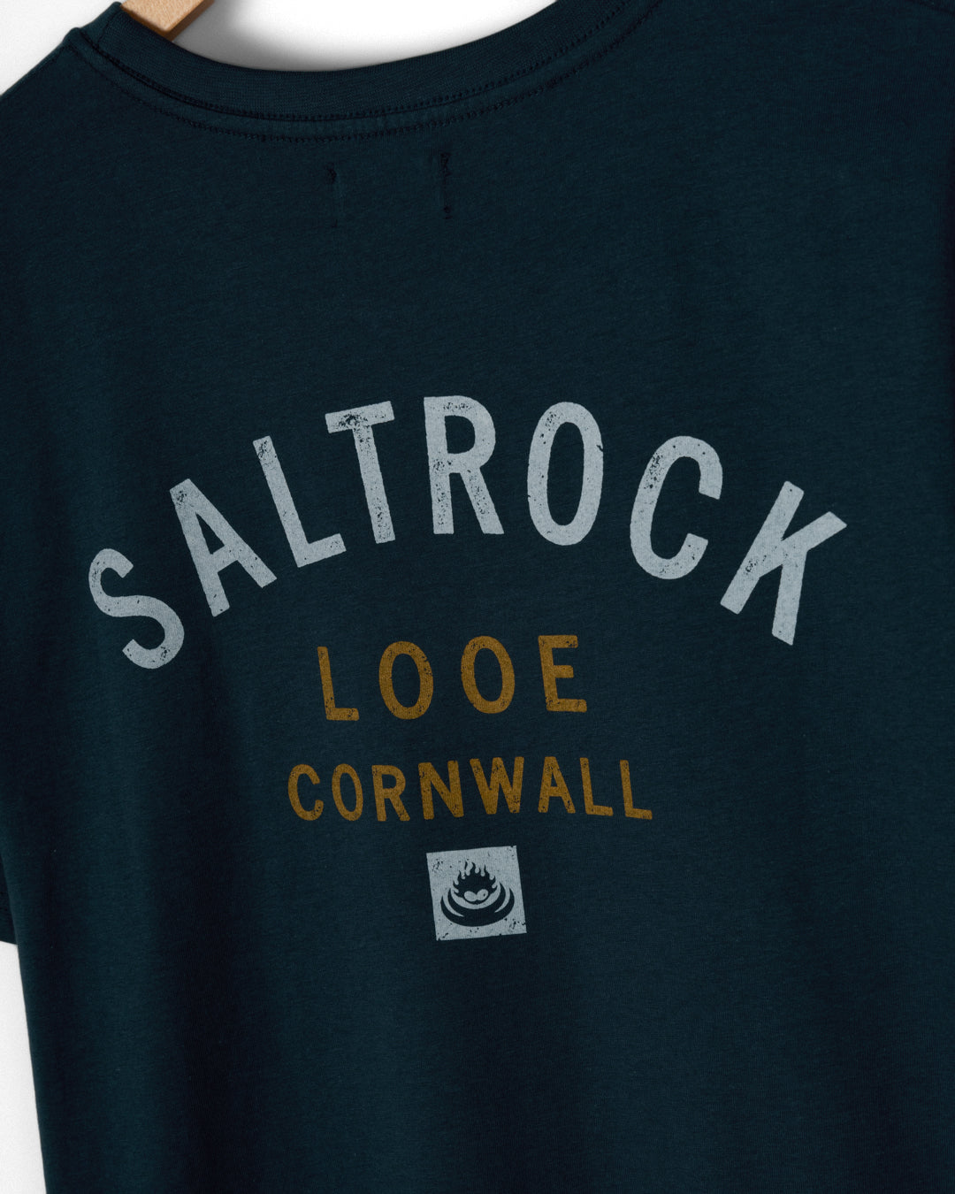 Location Looe - Mens T-Shirt - Blue