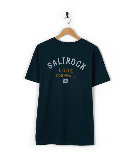 Location Looe - Mens T-Shirt - Blue