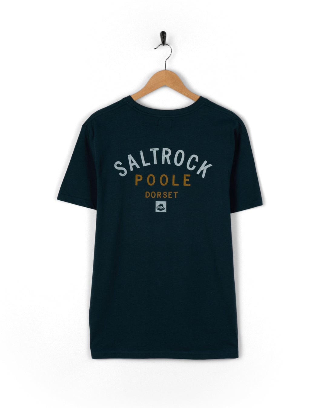 Location Poole - Mens T-Shirt - Blue