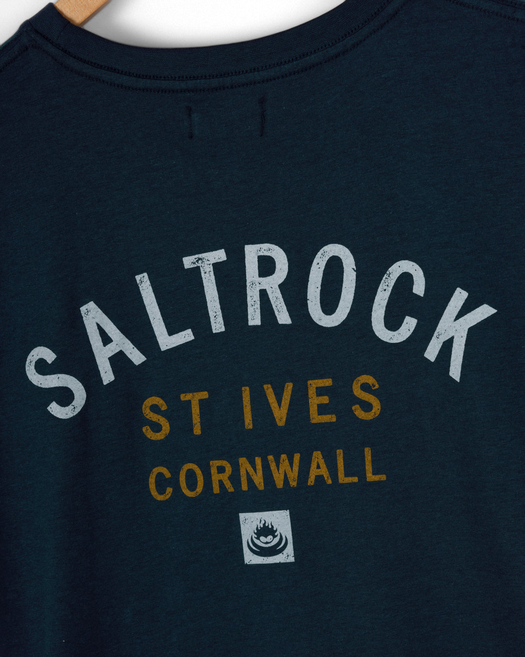 Location St Ives - Mens T-Shirt - Blue