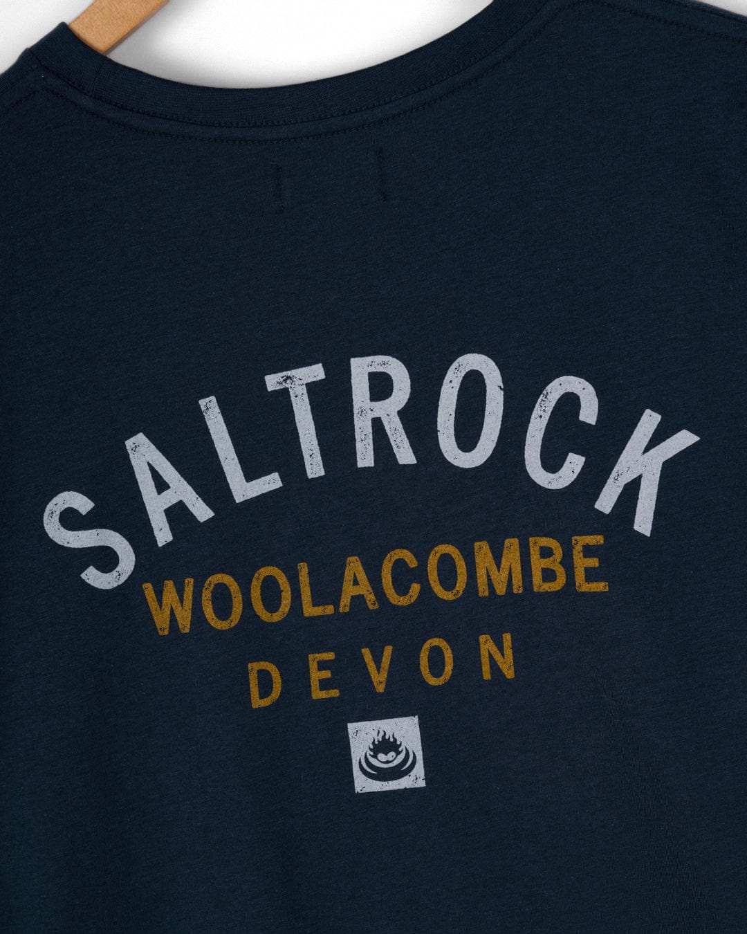 Location Woolacombe - Mens T-Shirt - Blue