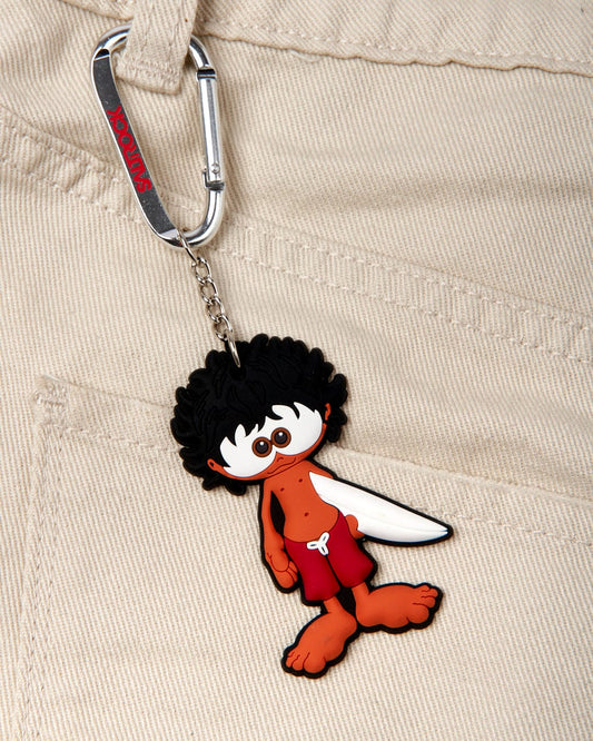 A Tok Keyring featuring the Saltrock mascot.