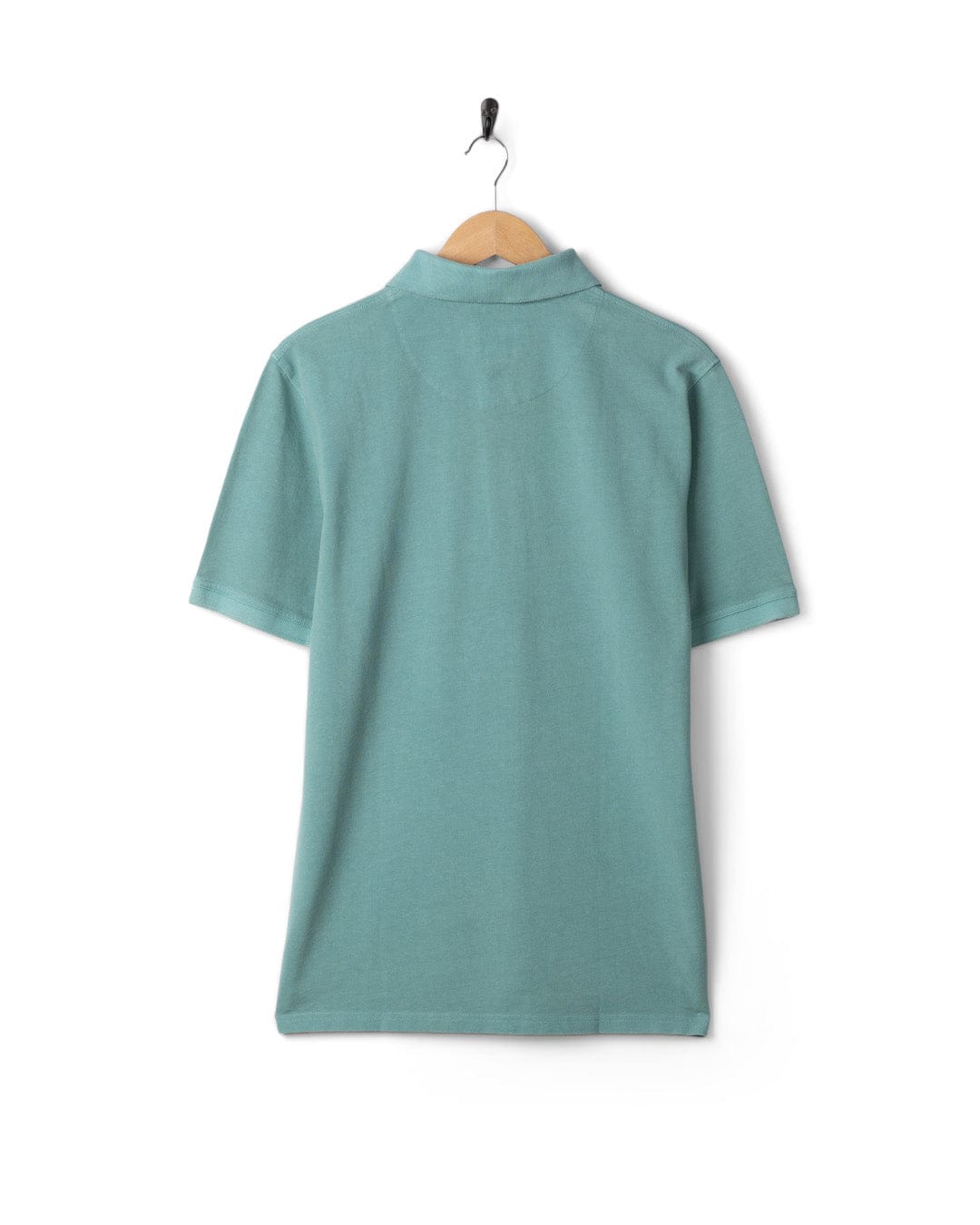 Seb Mens Short Sleeve Polo in Light Blue