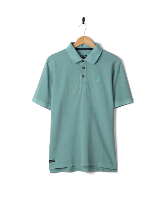 Seb - Mens Short Sleeve Polo - Light Blue