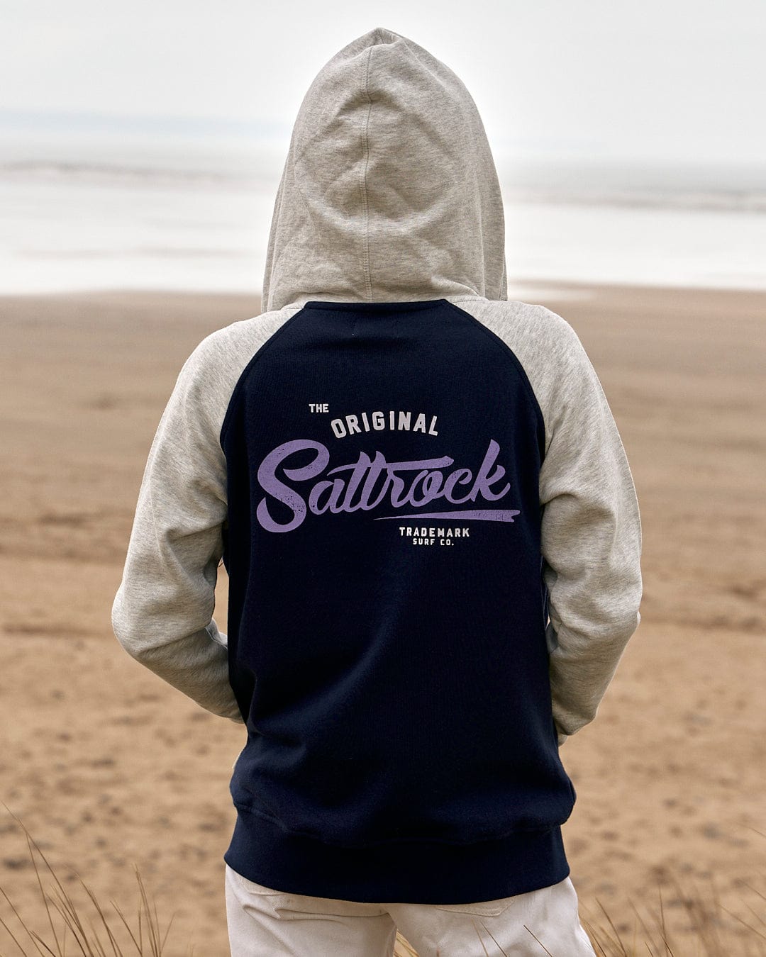 The Trademark - Zip Hoodie - Dark Blue by Saltrock.