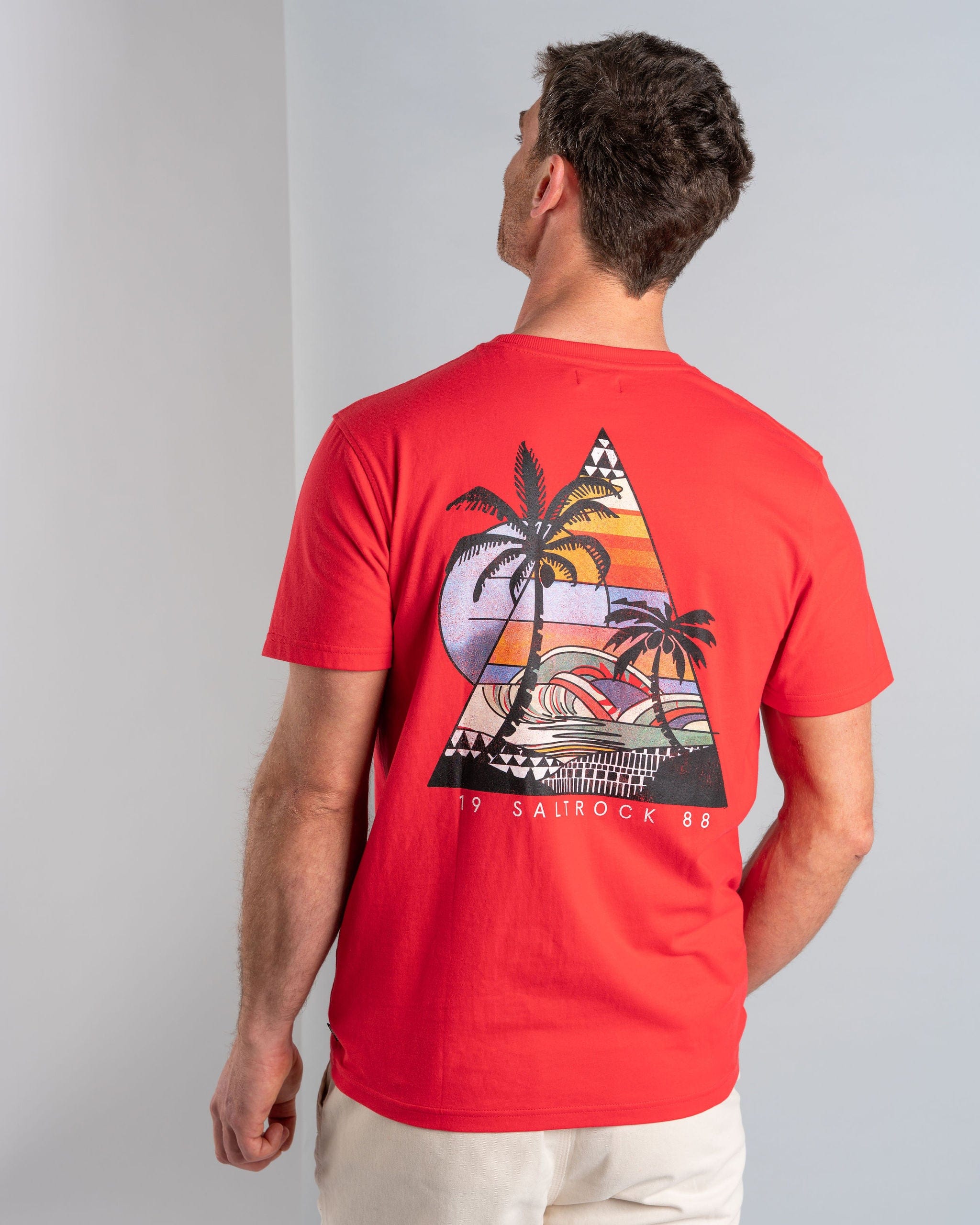 Geo Beach Short Sleeve T Shirt