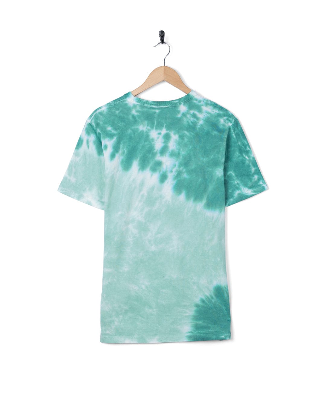 Original SR - Mens Oversized Tie Dye Short Sleeve T-Shirt - Green