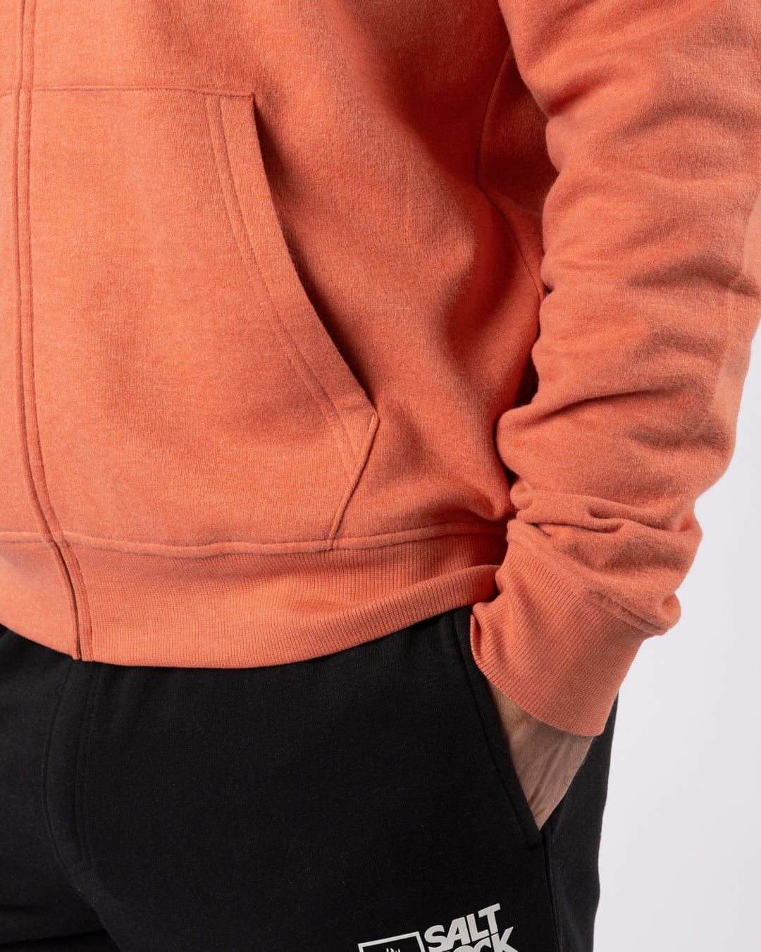 Saltrock Original - Mens Zip Hoodie - Orange