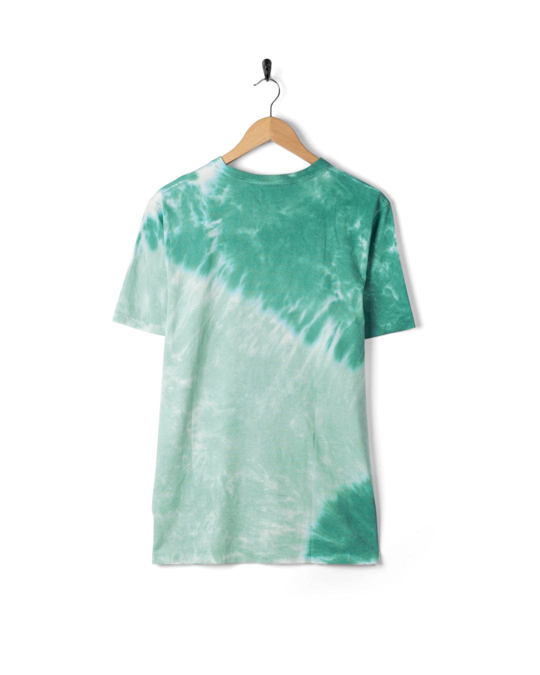 Original SR - Mens Oversized Tie Dye Short Sleeve T-Shirt - Green