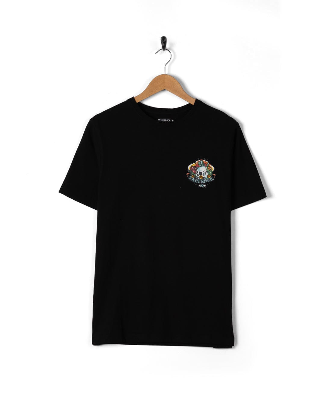 Cactus Flame - Mens T-Shirt - Black - SS25