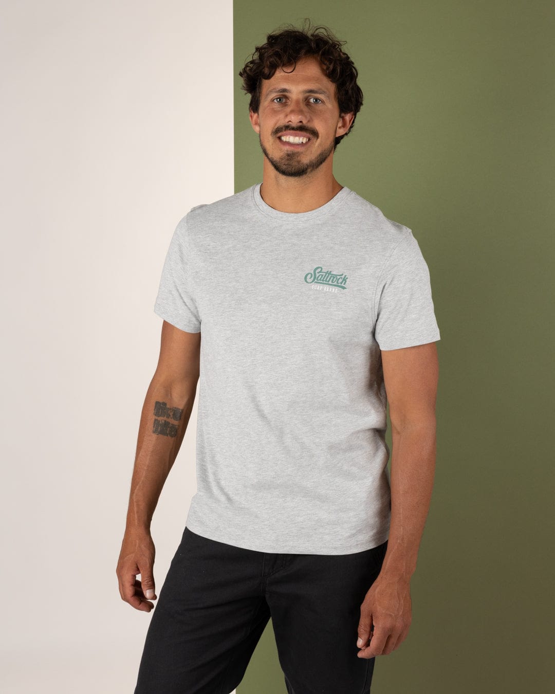 Pitcher - Mens Short Sleeve T-Shirt - Grey