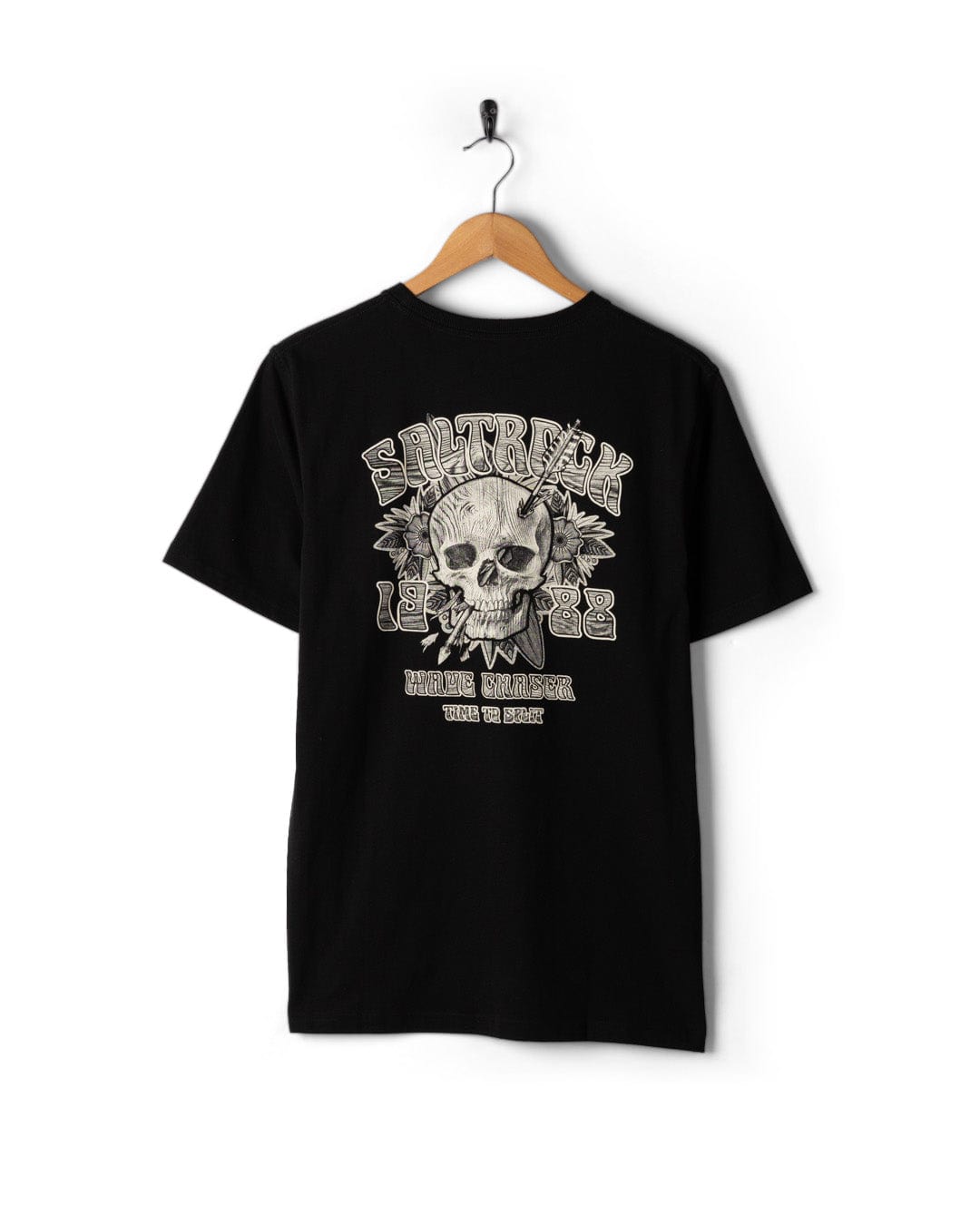 Split - Mens Short Sleeve T-Shirt - Black