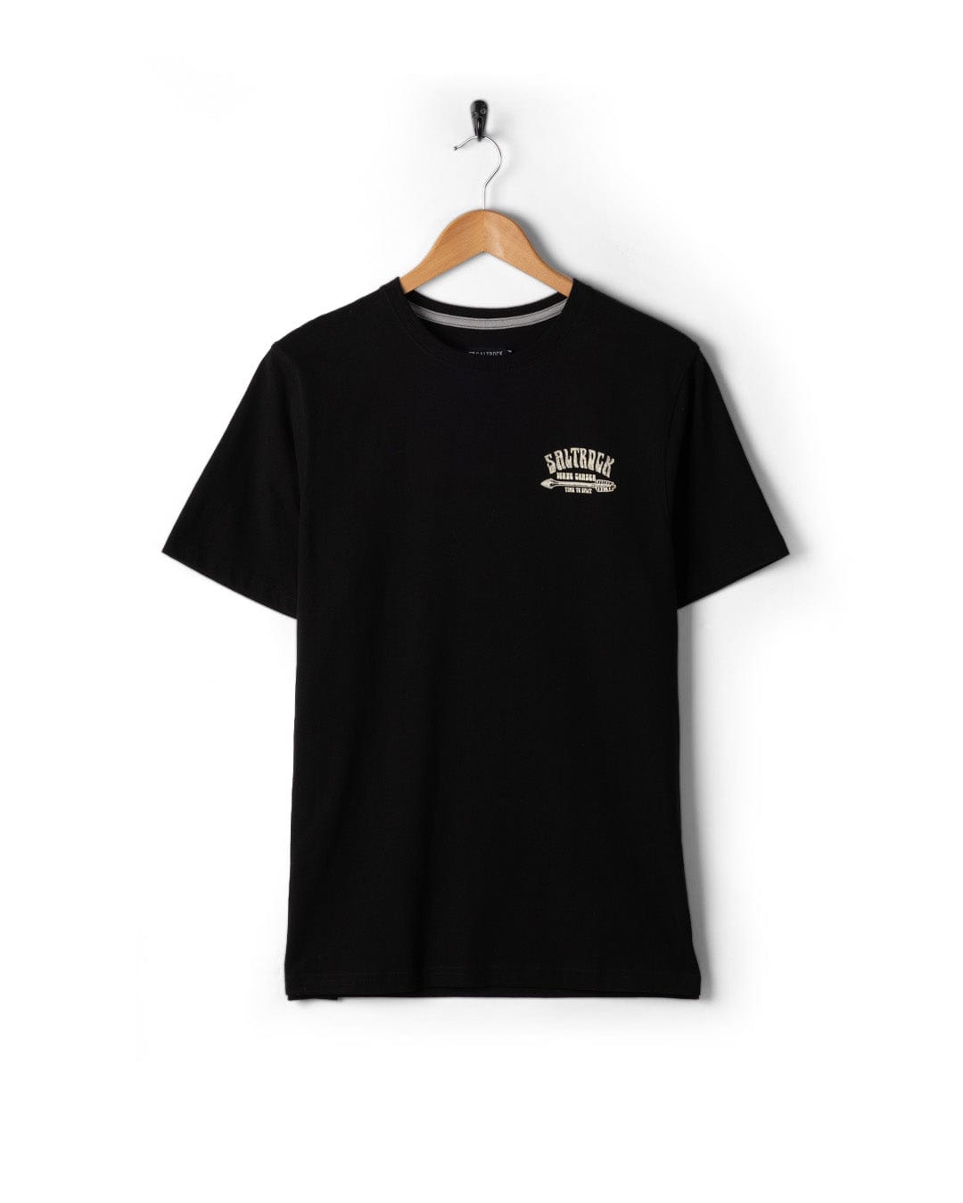 Split - Mens Short Sleeve T-Shirt - Black