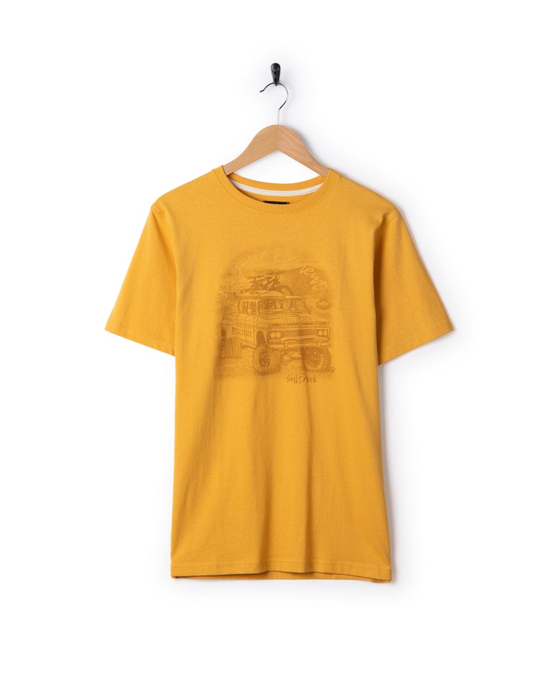 Axle - Mens Short Sleeve T-Shirt - Yellow