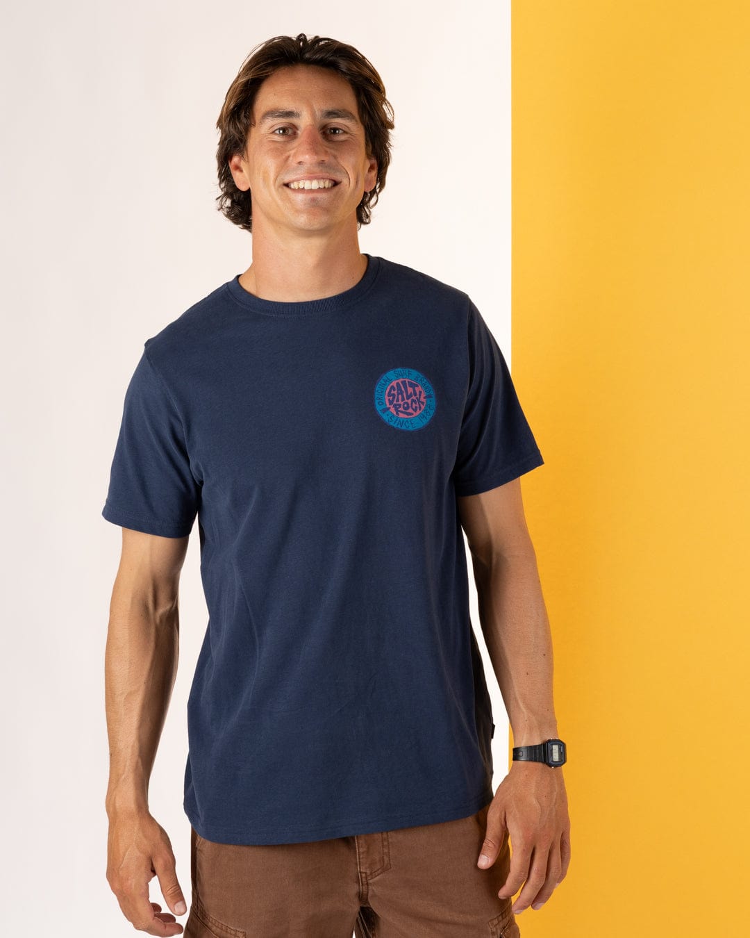 Original SR - Mens Short Sleeve T-Shirt - Blue