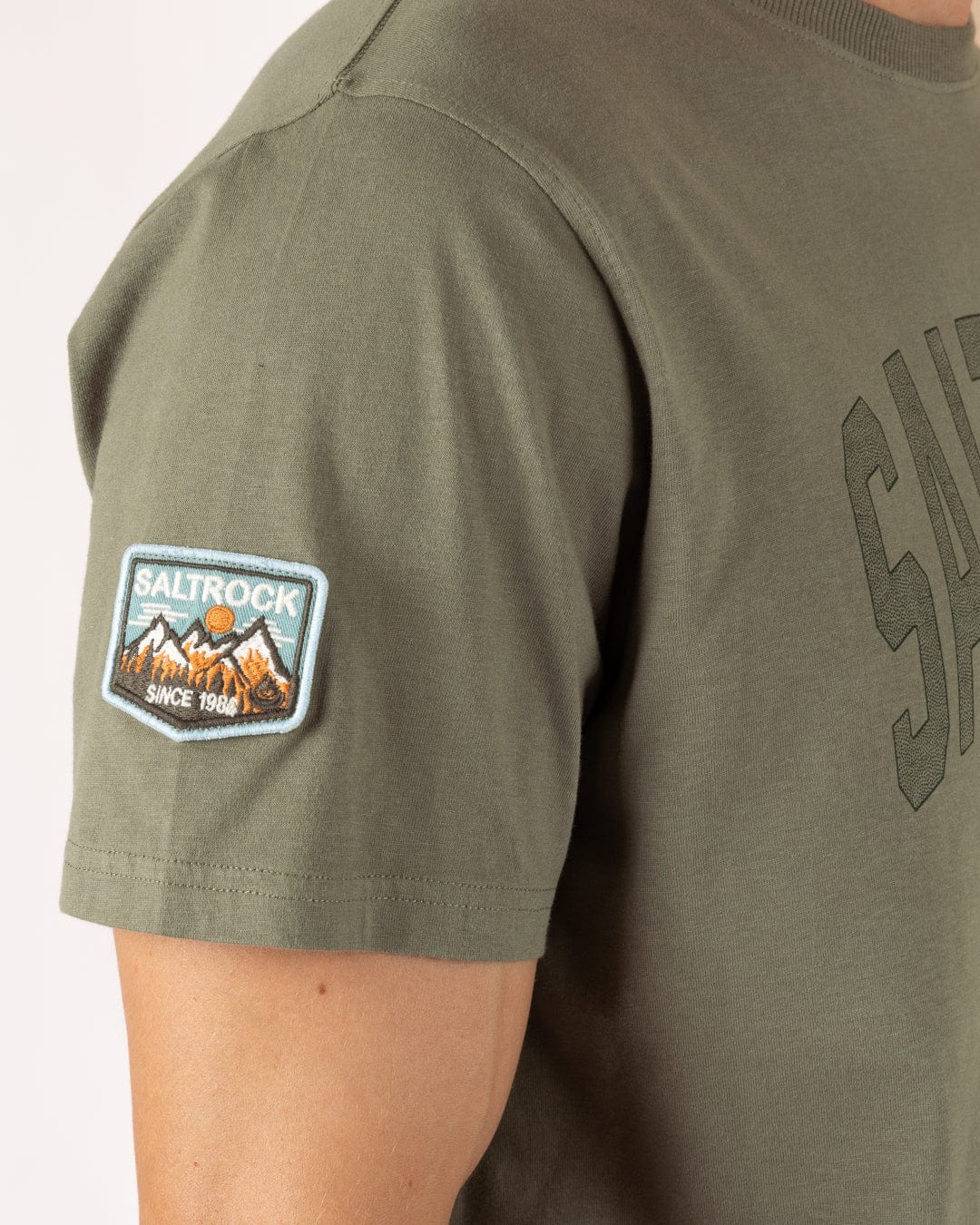 Patch - Mens Short Sleeve T-Shirt - Green