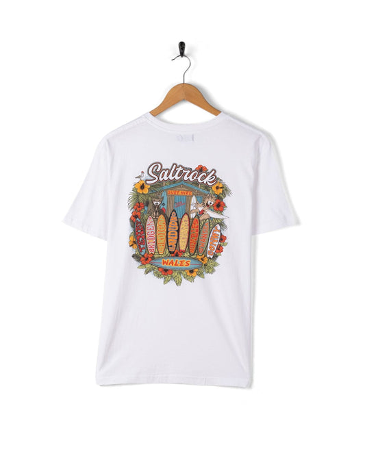 Surf Shack Wales - Mens T-Shirt - White