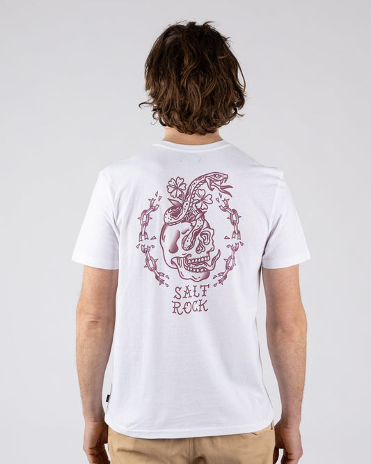 Yesterday's Youth Mens Short Sleeve T-Shirt in White