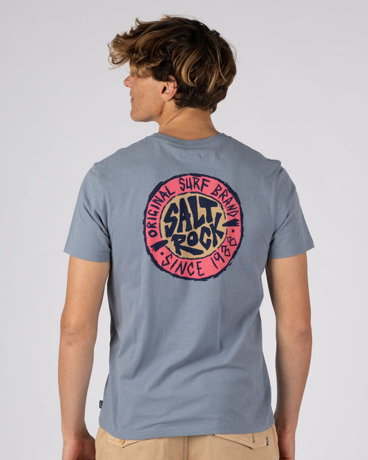 Original SR Mens Short Sleeve T-Shirt in Blue