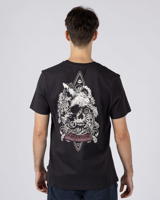 Dark Water - Mens Short Sleeve T-Shirt - Dark Grey