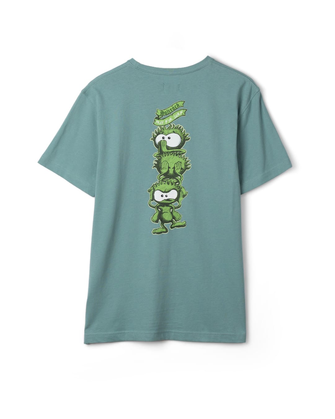 Totem Mens Short Sleeve T-Shirt In Light Blue