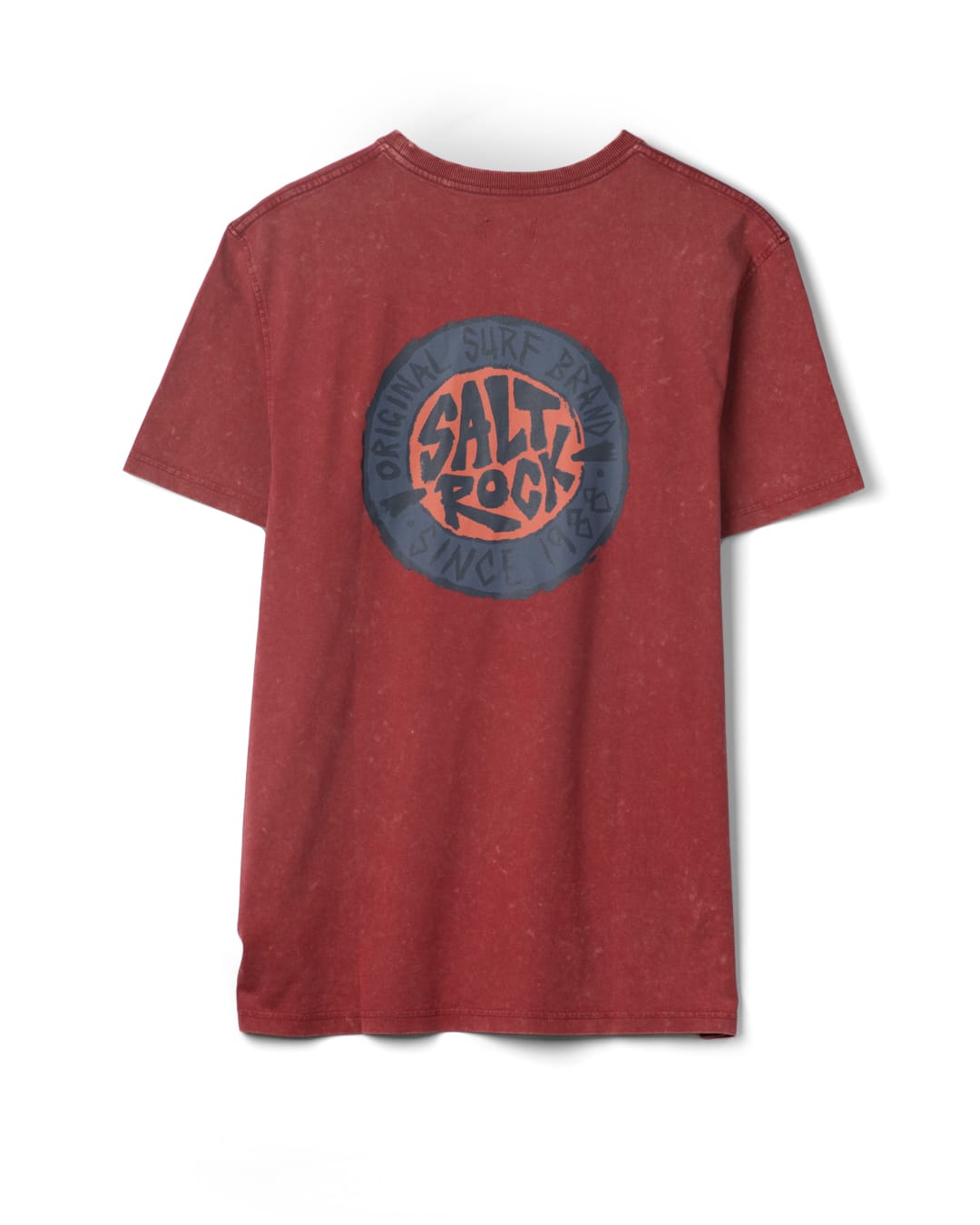 Original Sr Mens Classic Short Sleeve T-Shirt In Dark Red