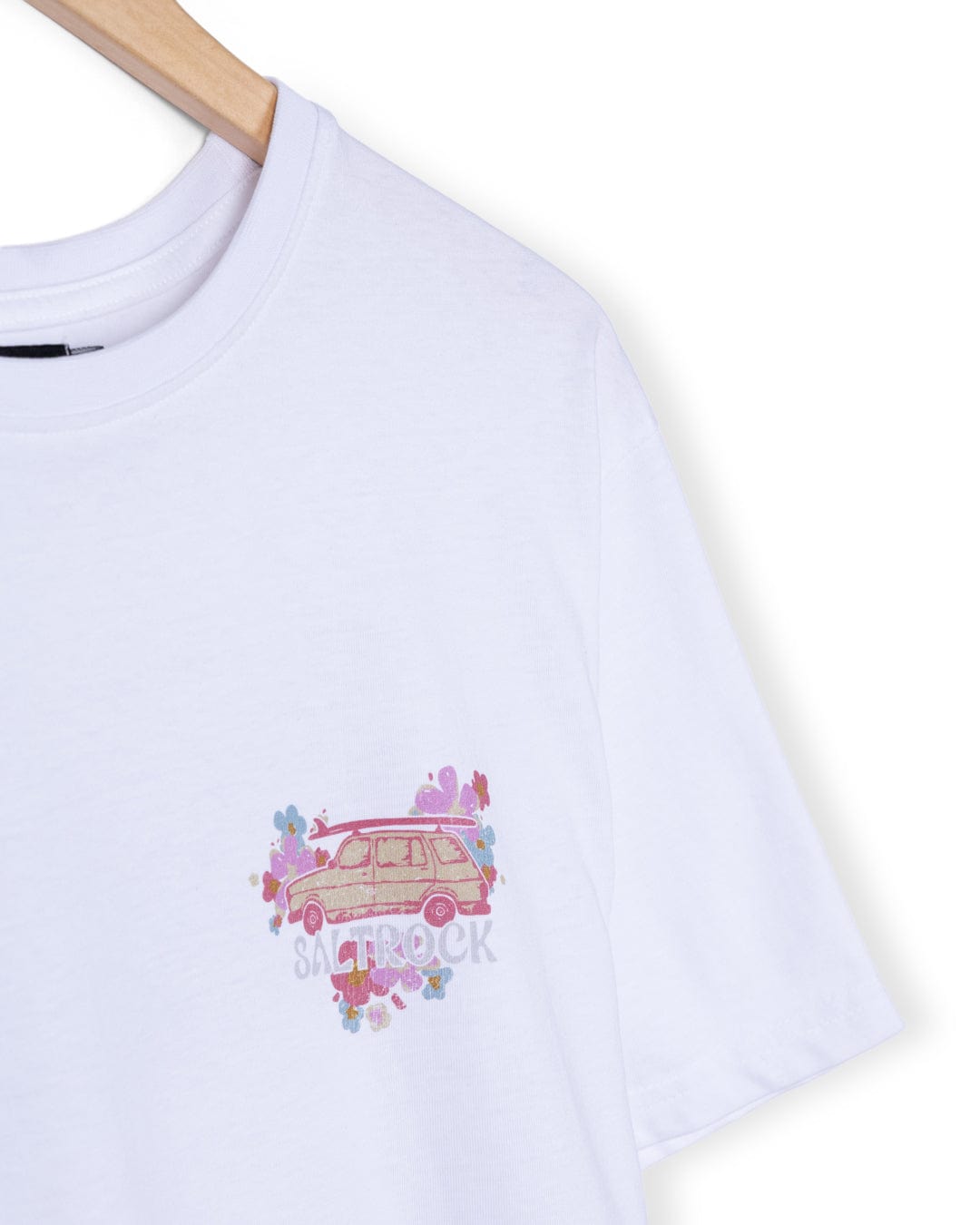 Highway Tour - Womens Short Sleeve T-Shirt - White