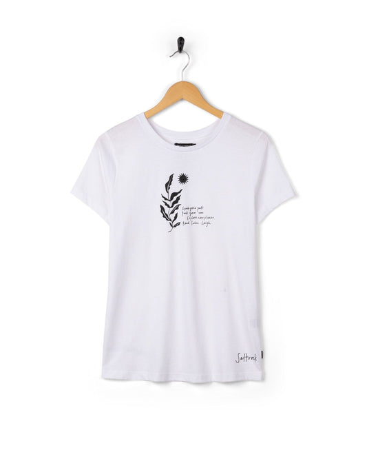 Nala - Womens Short Sleeved T-Shirt - White