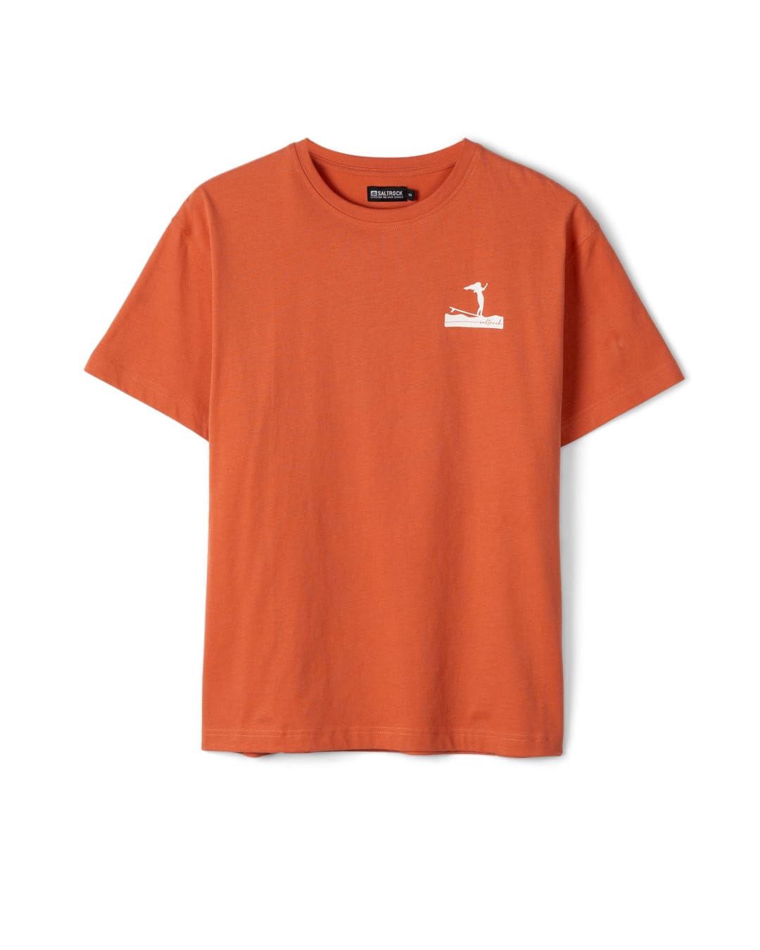 Helios Womens Oversized T-Shirt in Orange