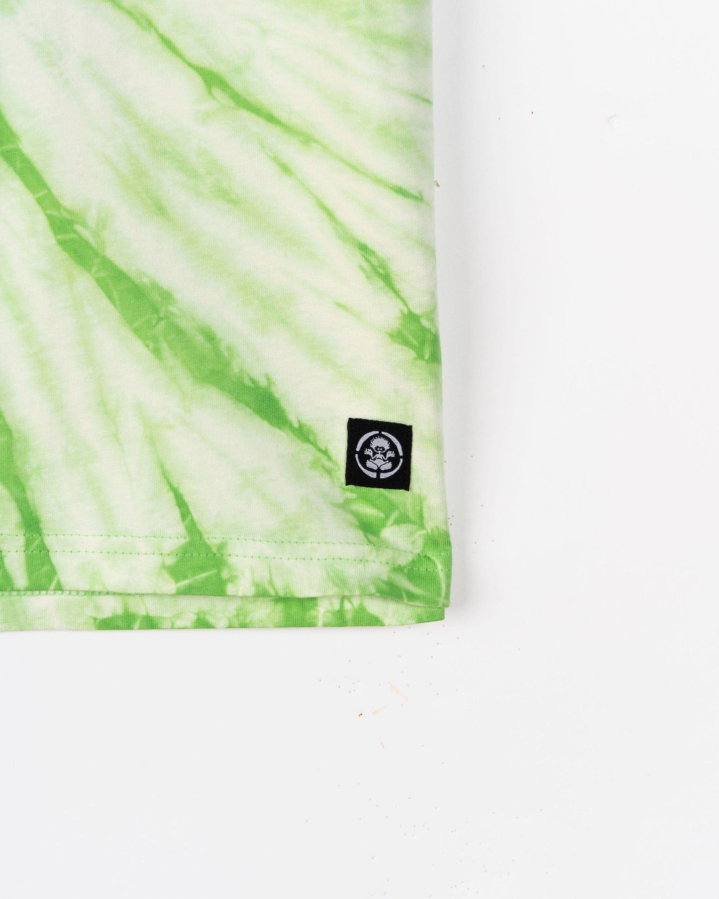 Wave Rider Devon - Kids Short Sleeve T-Shirt - Tie Dye Green